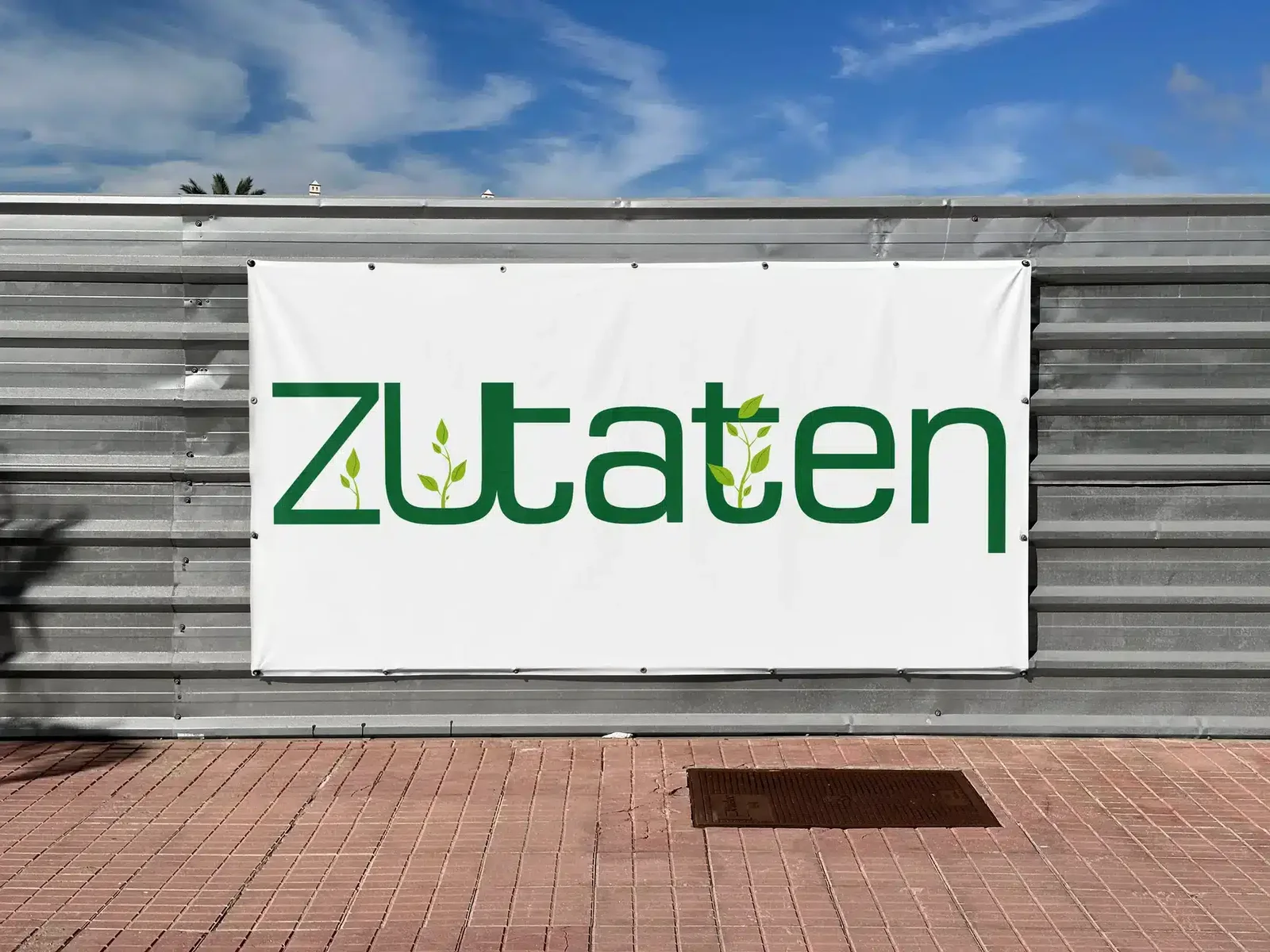 Logo der Berufsmesse Zutaten in Grün auf hellem Grund.
