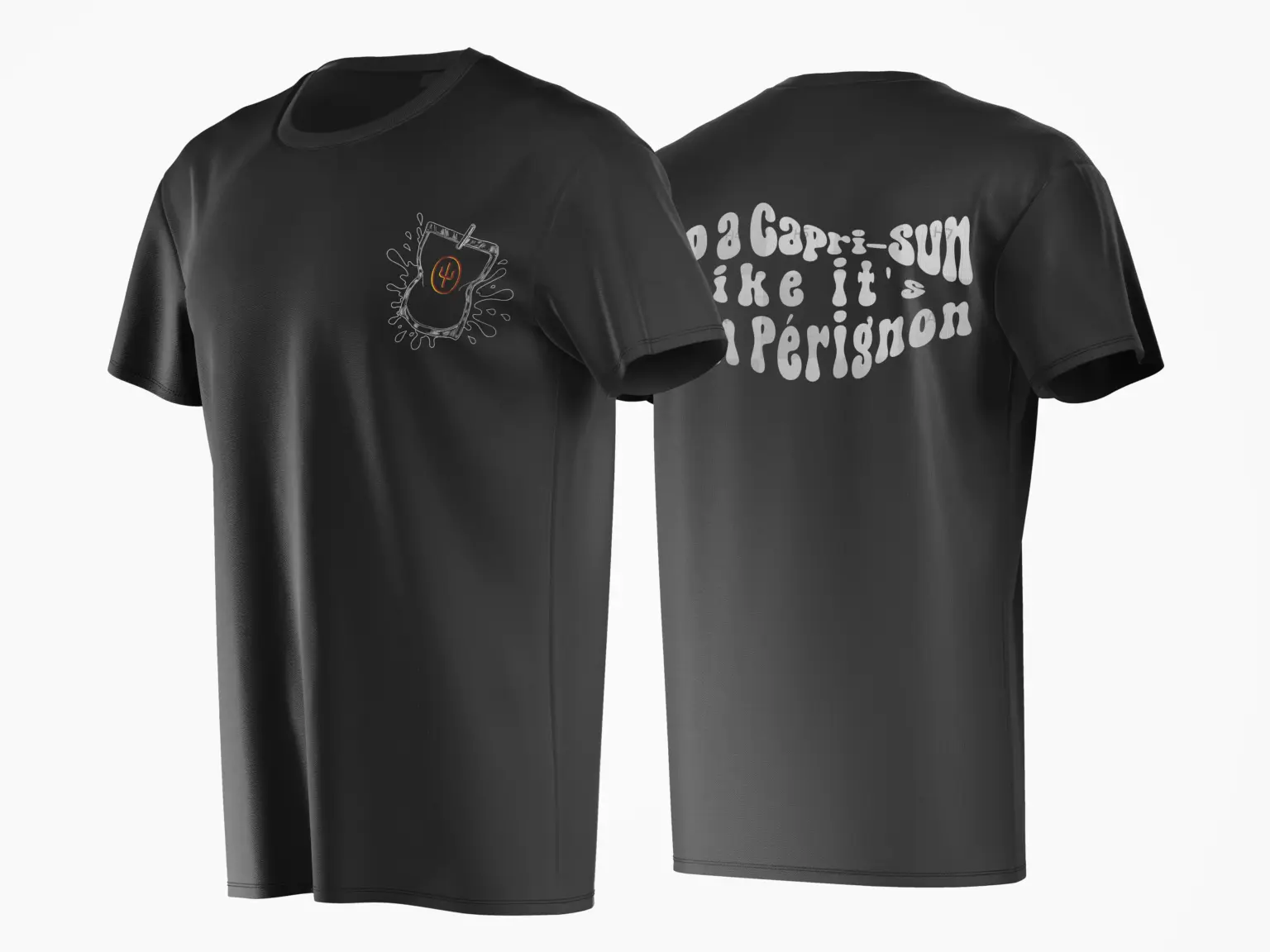 Shirt-front-and-back-black